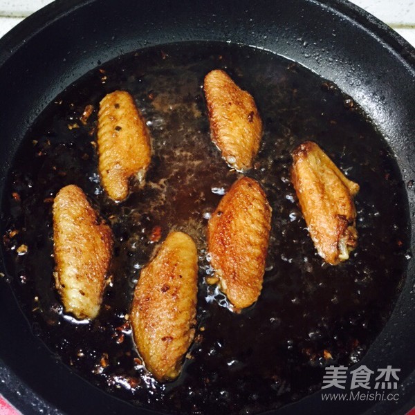 可乐鸡翅的做法步骤：6