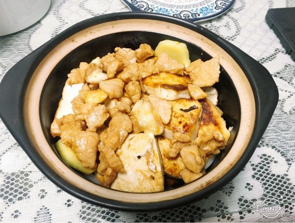 广式砂锅豆腐煲的做法步骤:7