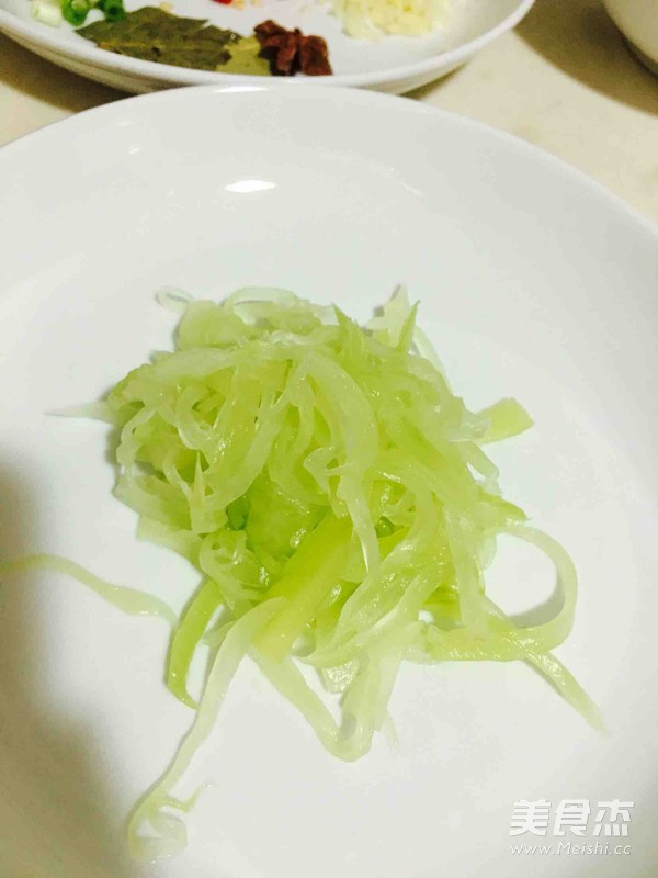 蒜泥白肉的做法步骤:7