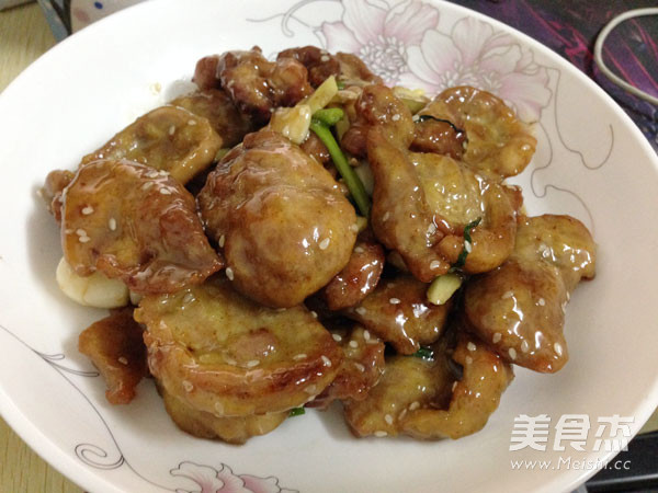 锅包肉的做法步骤:7
