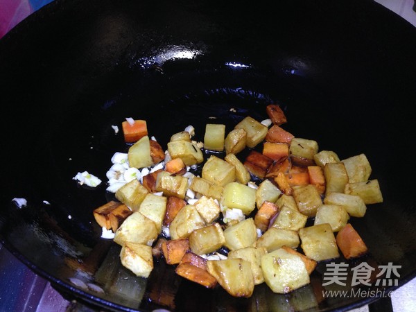 咖喱牛肉盖浇饭的做法步骤:9