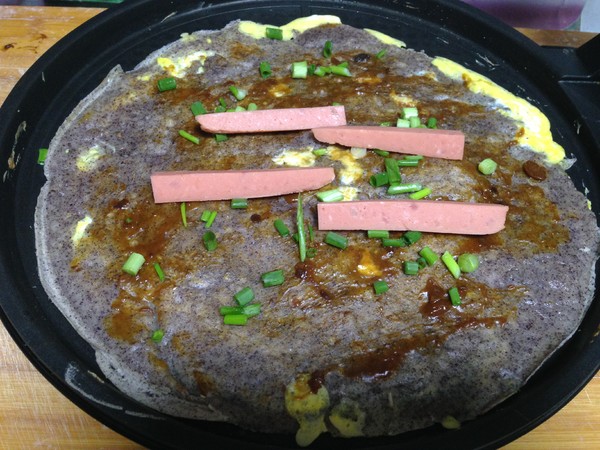 紫米面煎饼馃子的做法步骤：11