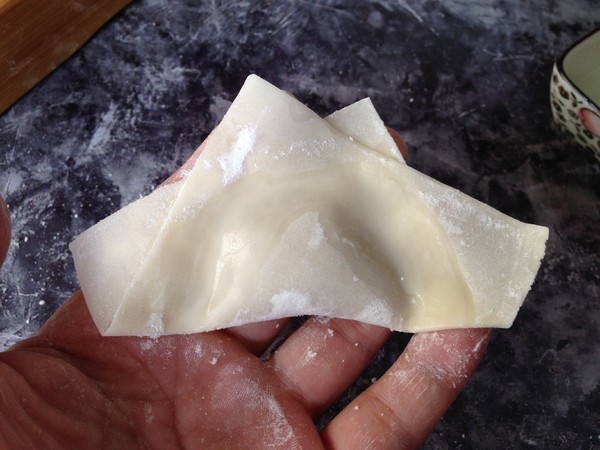 小金鱼虾仁馄饨的做法步骤:9