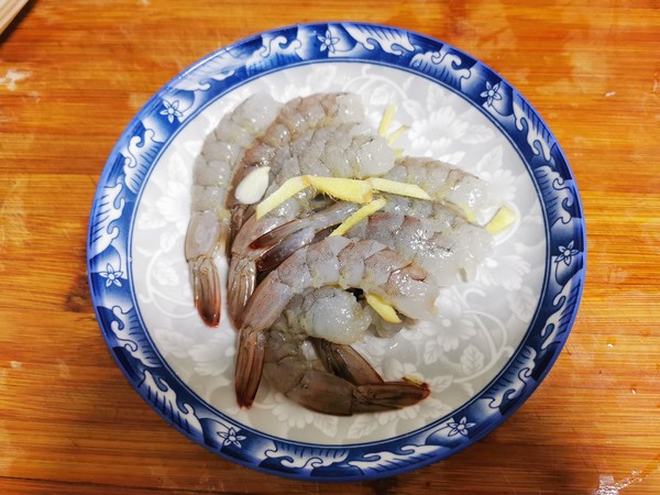 鲜虾金汤白菜的做法步骤:3