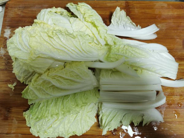 鲜虾金汤白菜的做法步骤:5