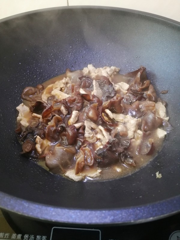 简简单单也不失美味~~木耳炒肉丝的做法步骤:14