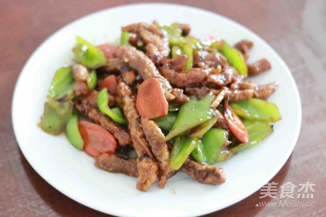 焦溜肉段的做法步骤:8