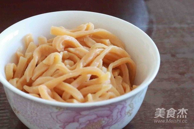 蔬菜手擀面的做法步骤:9