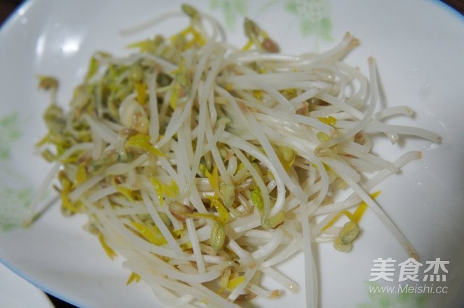 凉拌豆芽菜的做法步骤:3