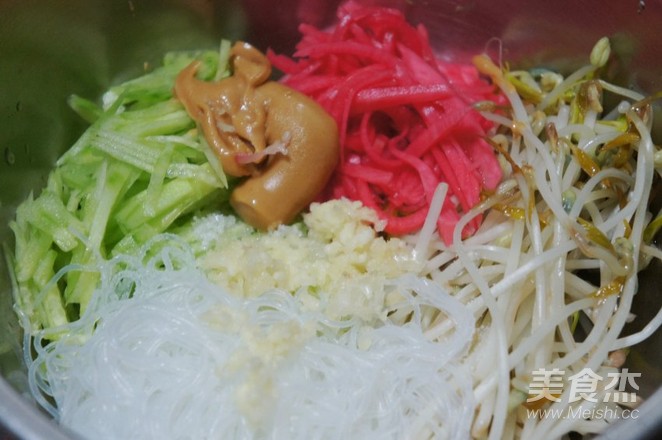 凉拌豆芽菜的做法步骤:6