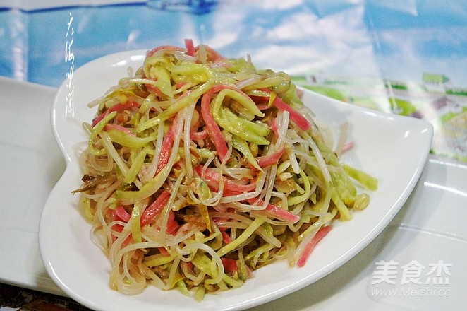 凉拌豆芽菜的做法步骤:8