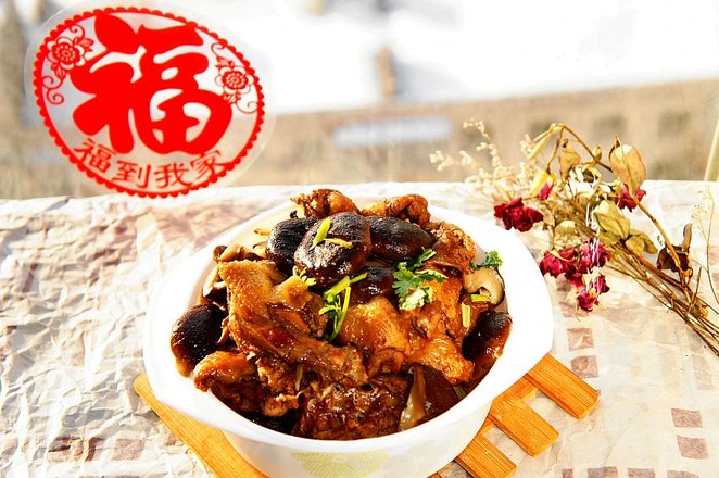小鸡炖蘑菇的做法步骤:10