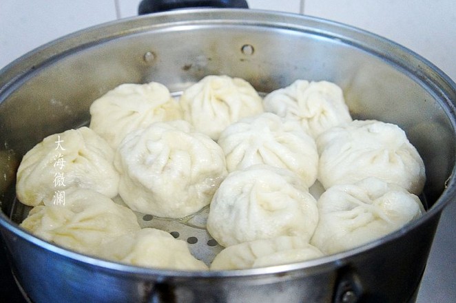 马肉馅包子的做法步骤:6