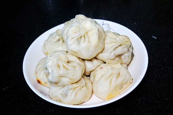 马肉馅包子的做法步骤:7