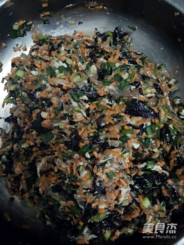 紫菜肉包的做法步骤:10
