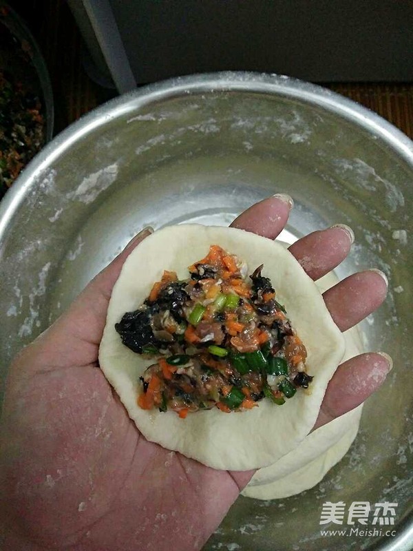 紫菜肉包的做法步骤:10