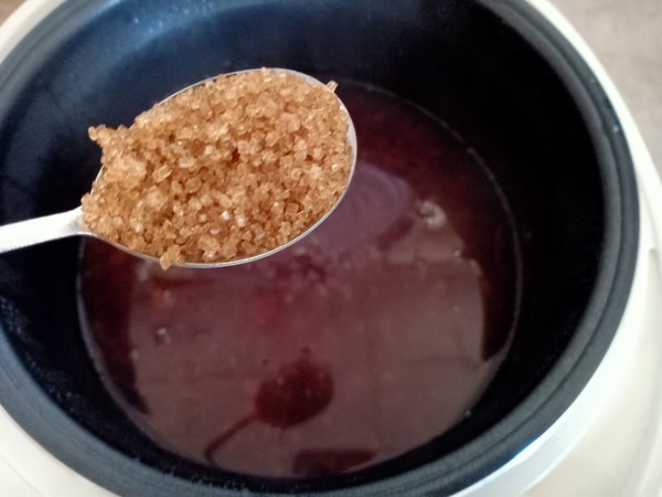 黑米红豆莲子粥的做法步骤:10