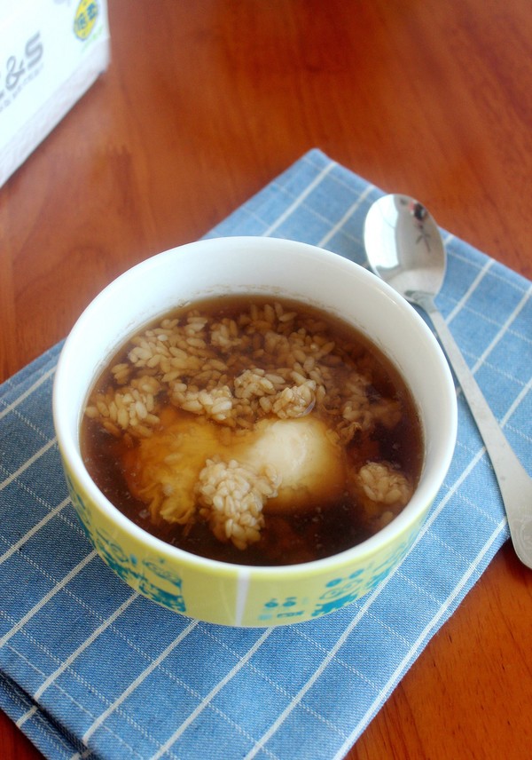 鸡蛋醪糟糖水的做法步骤:7