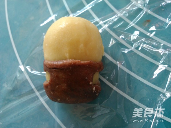 小黄人烧果子的做法步骤:10