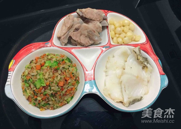 宝宝炒饭的做法步骤:8