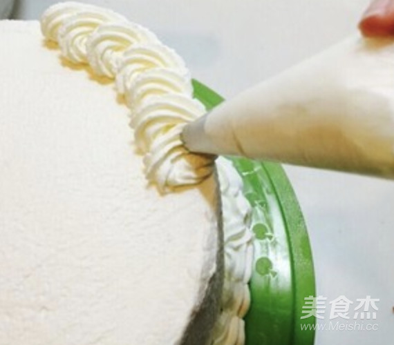 生日蛋糕的做法步骤:12