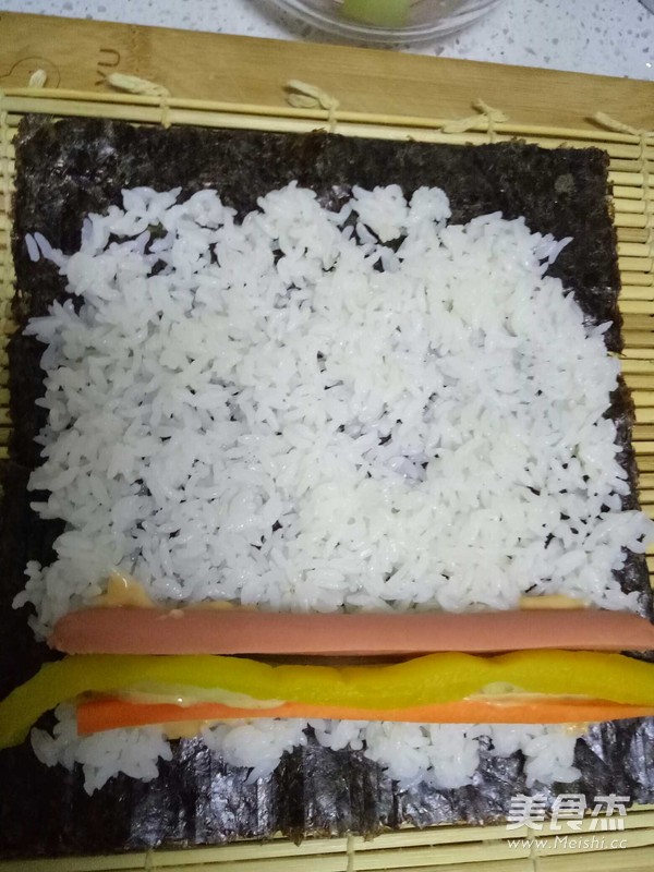 寿司的做法步骤：2