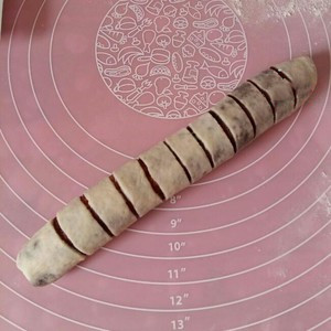 豆沙面包卷,可爱又好吃的做法步骤:6