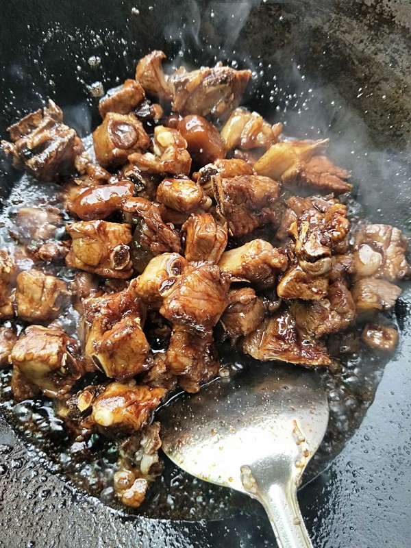 蜜汁糖醋排骨的做法步骤:7
