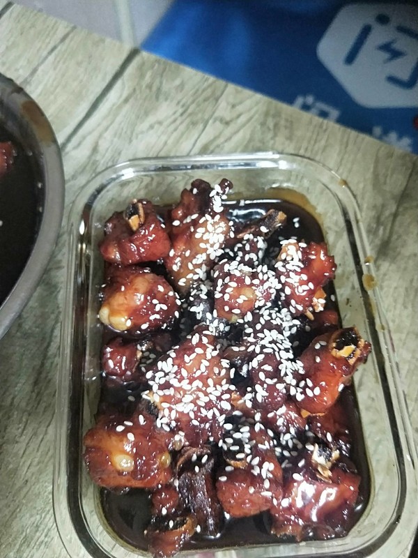 蜜汁糖醋排骨的做法步骤:10