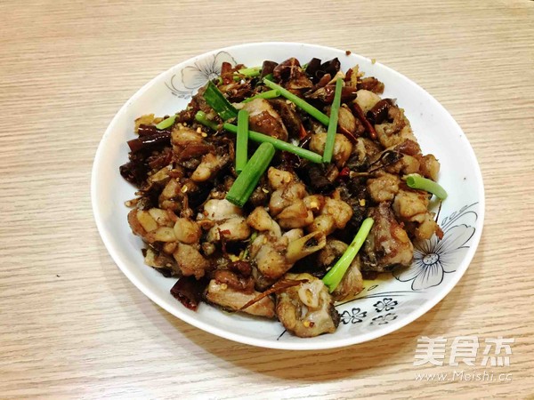 辣子鸡块的做法步骤:8