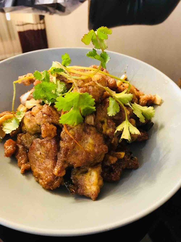 东北锅包肉的做法步骤：7