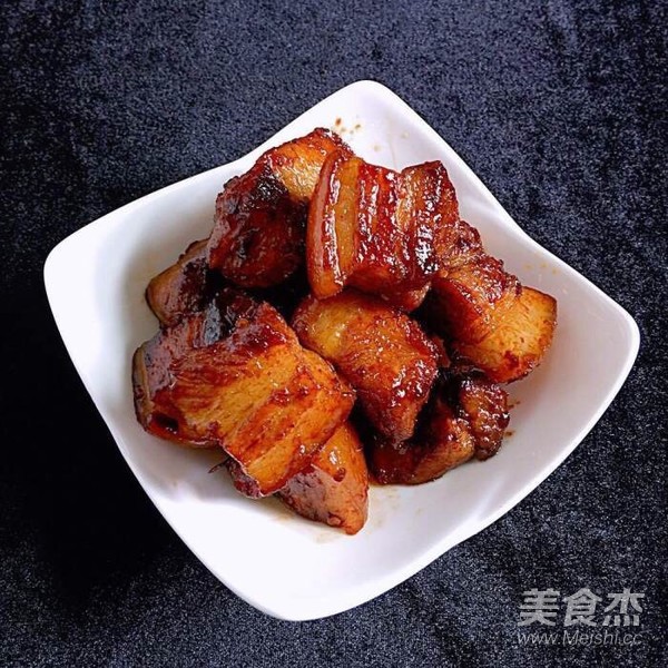 陕北版家常红烧肉的做法步骤:9
