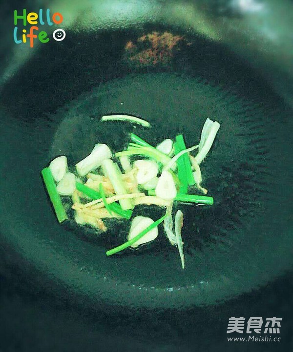 西施茭白鳝丝的做法步骤:4