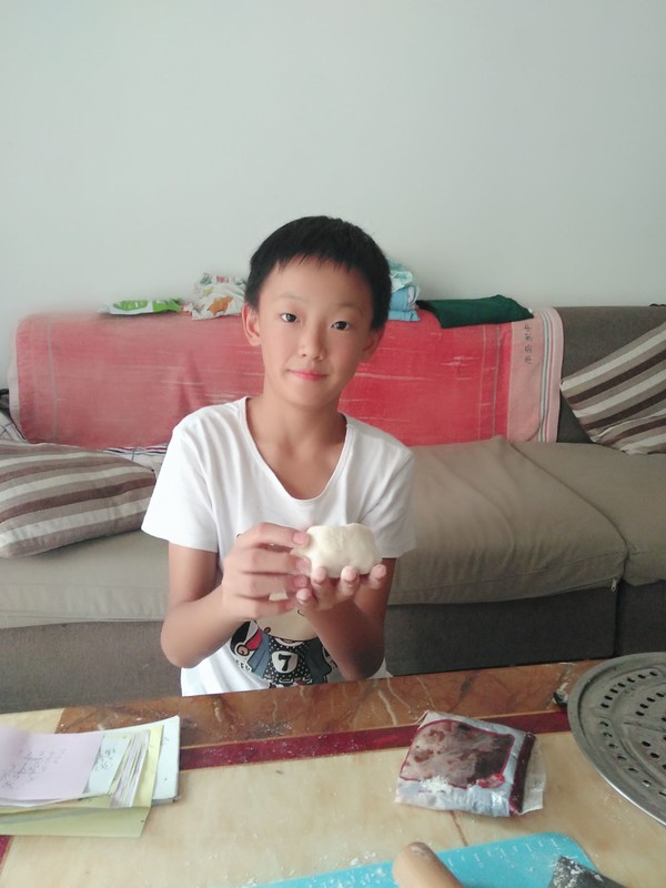 鲜肉包子的做法步骤：3