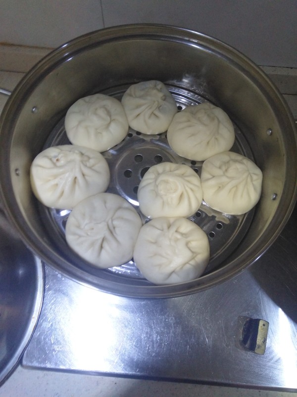 鲜肉包子的做法步骤：4