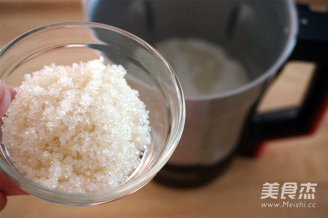 山药莲子豆浆的做法步骤:6