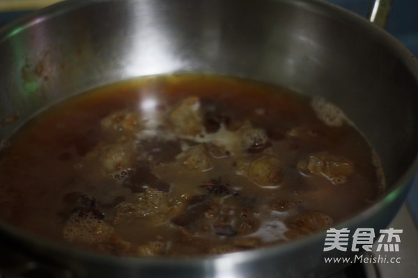 桃子烧牛腩的做法步骤:9