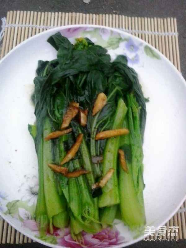 白灼菜心的做法步骤：5