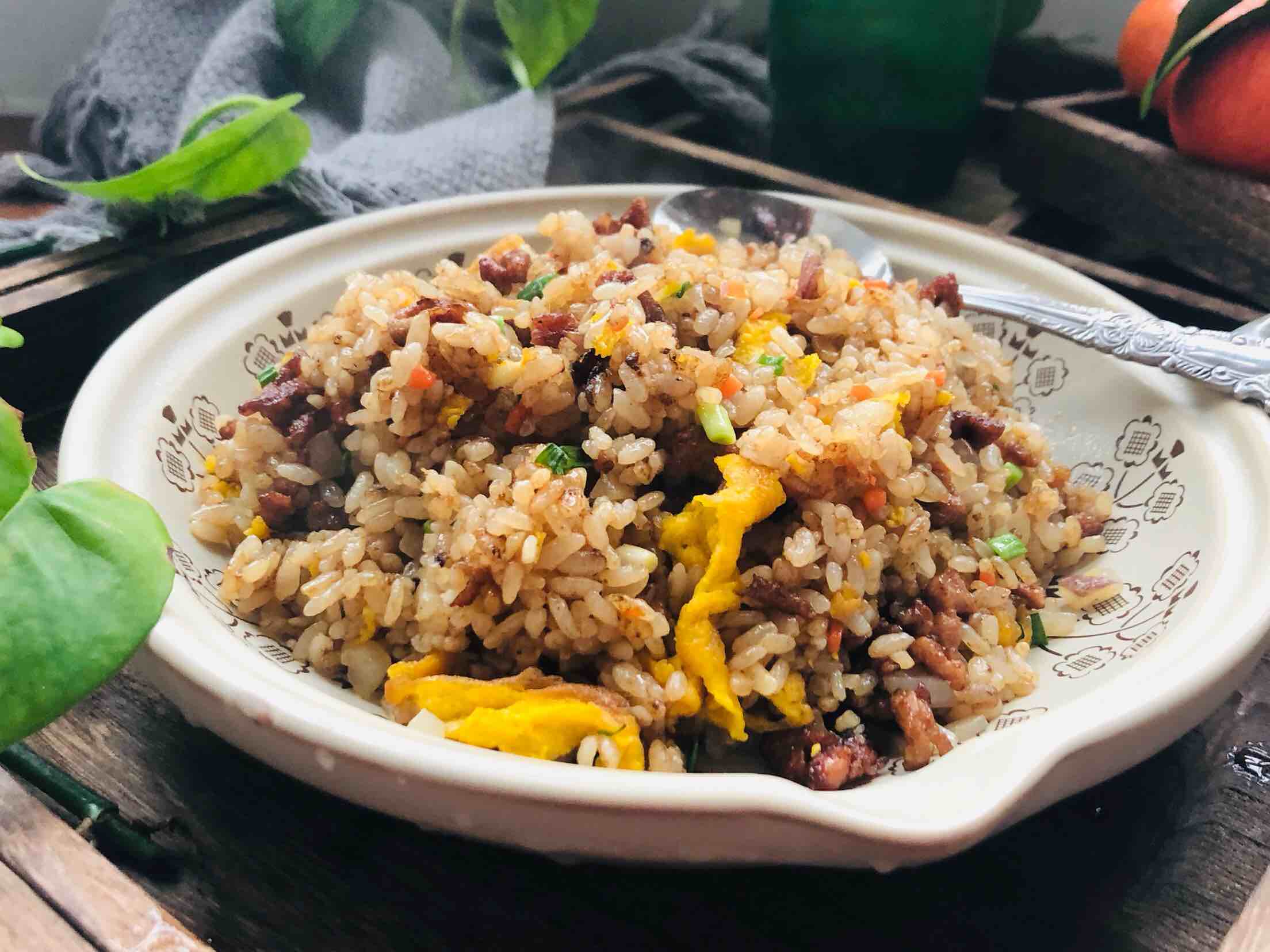肉丝炒饭的做法步骤:10