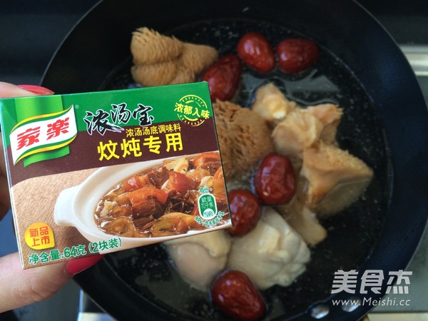 猴头菇鸡腿汤的做法步骤:8