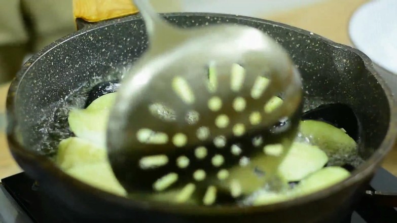 溜肉段烧茄子的做法步骤:11