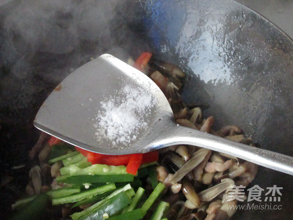 炒鸡枞菌的做法步骤:13