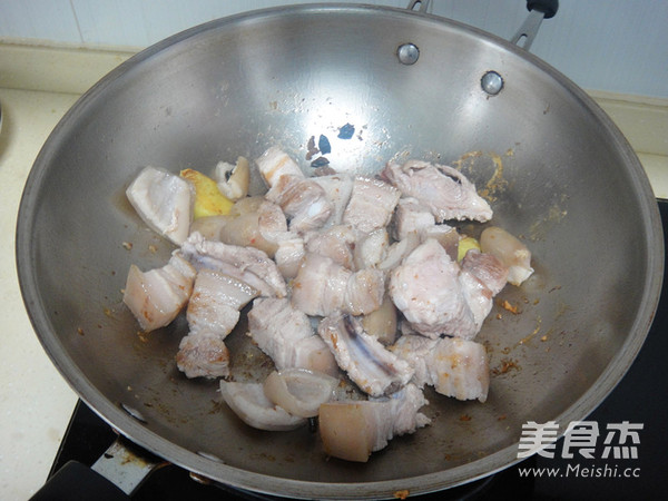 河蚌红烧肉的做法步骤:8