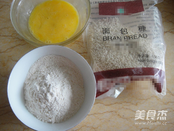 炸猪排的做法步骤：1