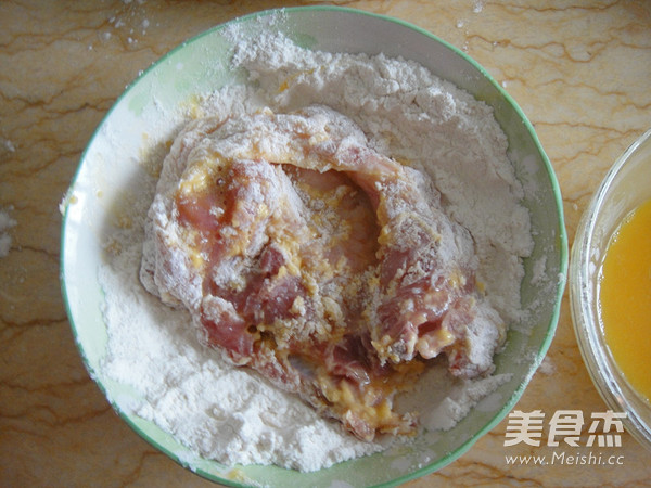 炸猪排的做法步骤:6
