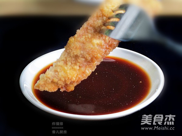 炸猪排的做法步骤:13