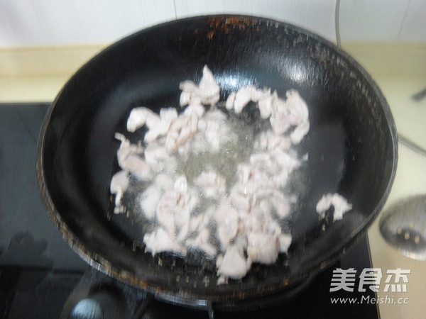 黄豆芽炒肉片的做法步骤：6