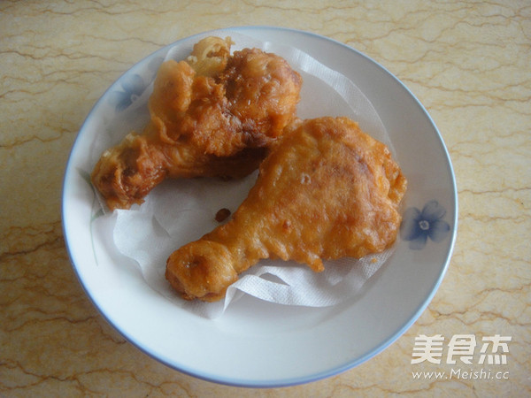 香酥鸡腿的做法步骤：10