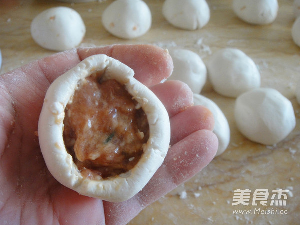 鲜肉油墩子的做法步骤:6