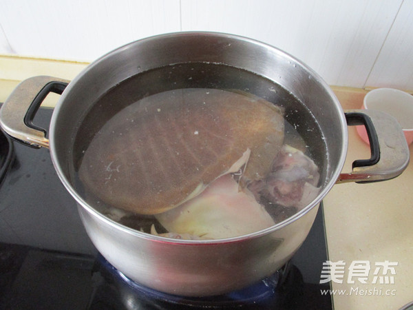 清炖甲鱼的做法步骤:4